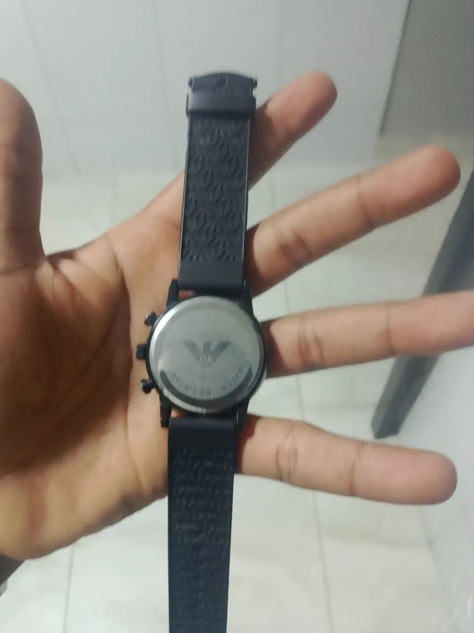Relógio empório Armani preto - Foto 3
