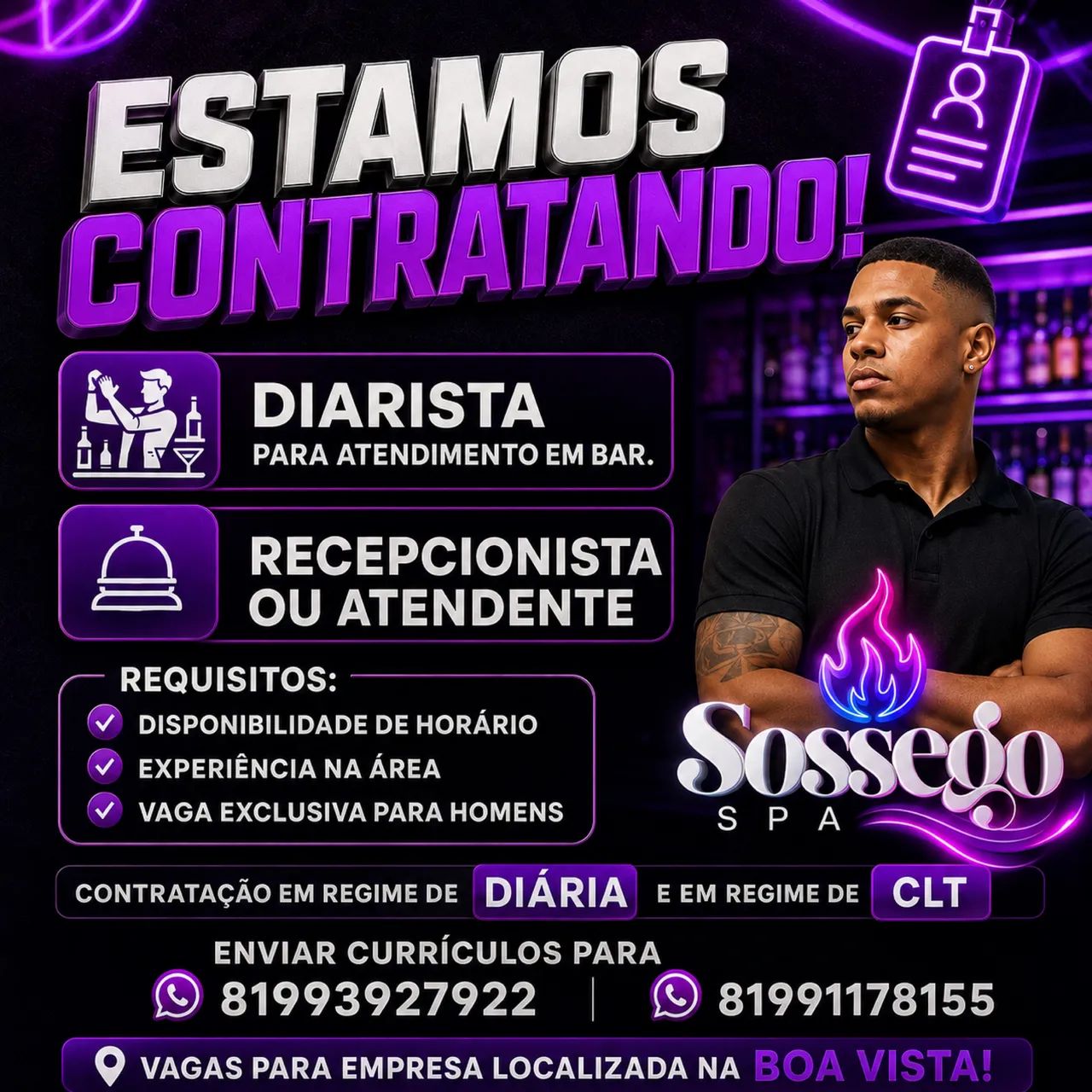 Estamos contratando! 