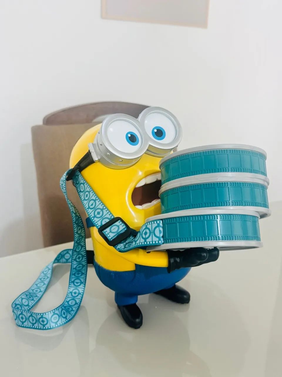 Balde de pipoca minions 