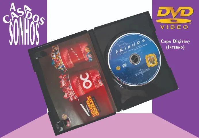 DVD O Melhor de Friends 1ª Temporada - CDs, DVDs etc - Prazeres