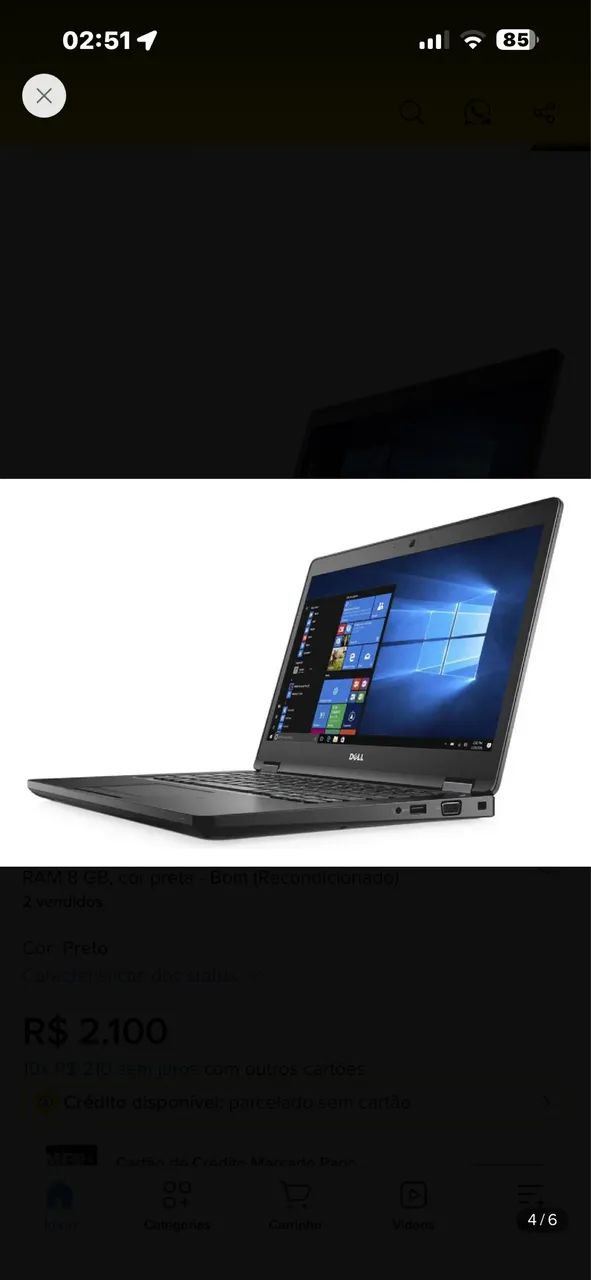 Dell Latitude E7450 ? Linha Corporativa 