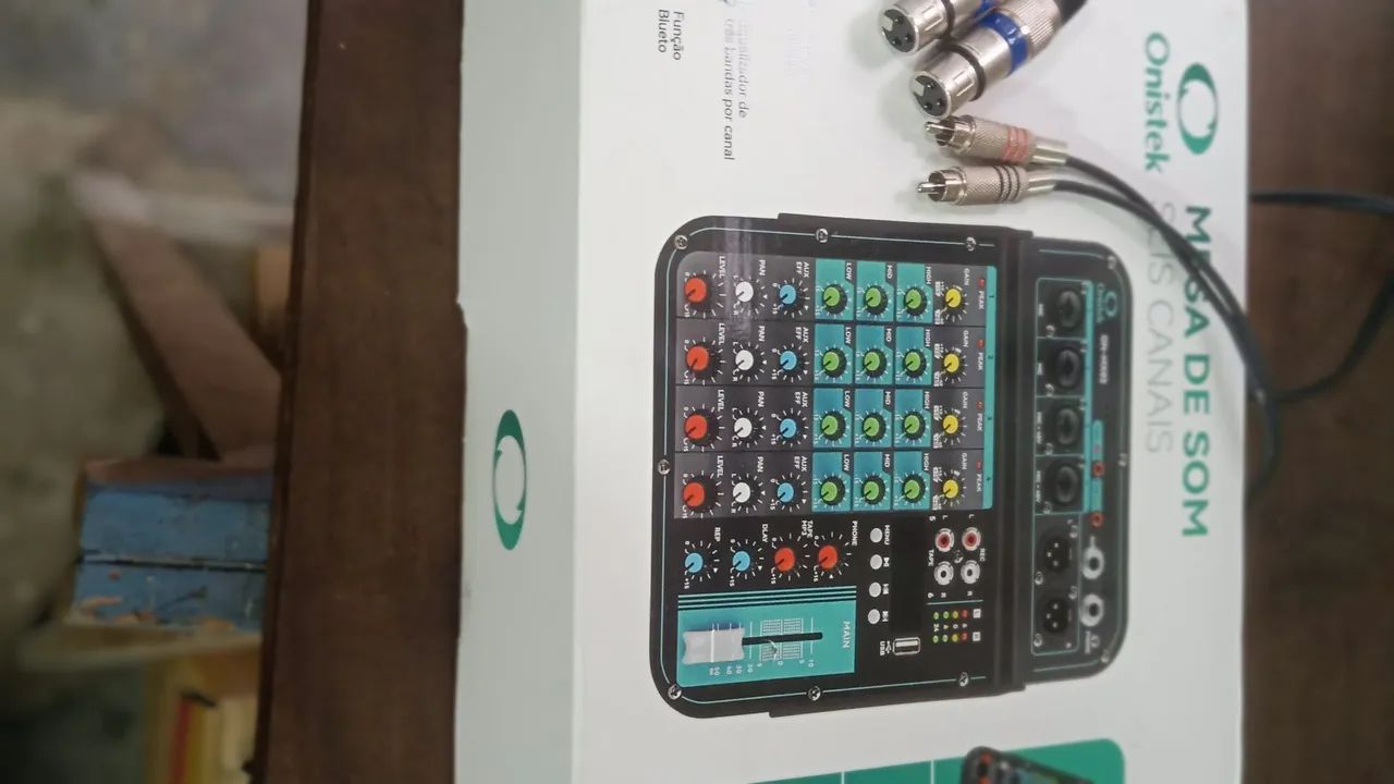 kit caixa de som e mesa de som - Foto 3