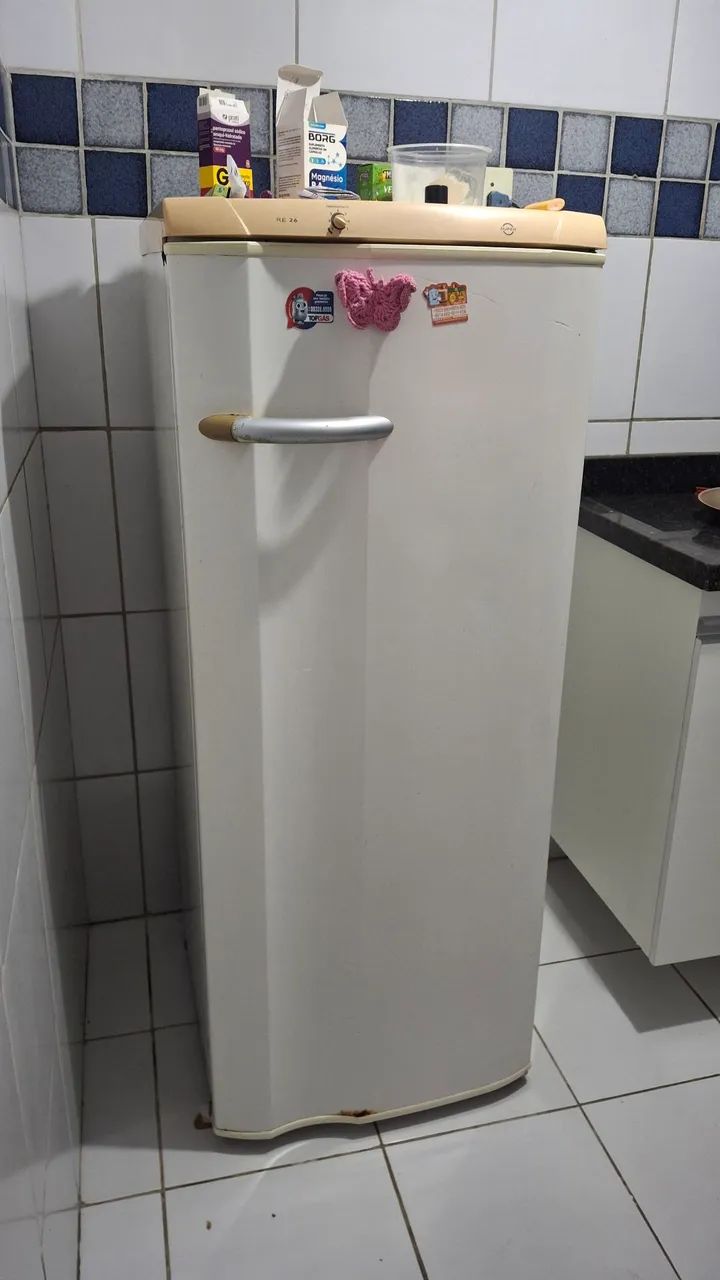 Geladeira funcionando