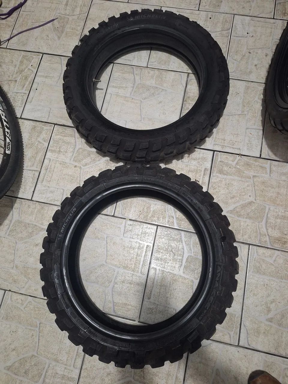 Par de Pneus Michelin Anakee Wild - Peças para motos - Getúlio