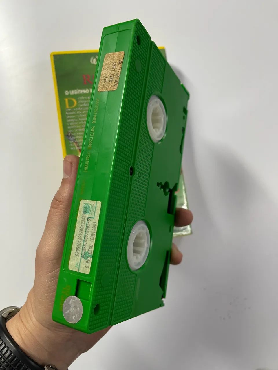 Vhs O rei leão original fita verde dublado - CDs, DVDs etc