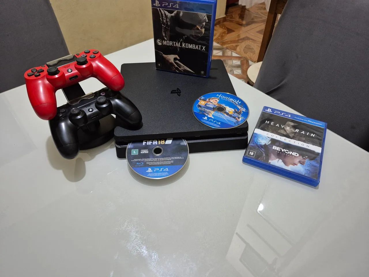 PS4 SLIM 1 TERA - KIT COMPLETO