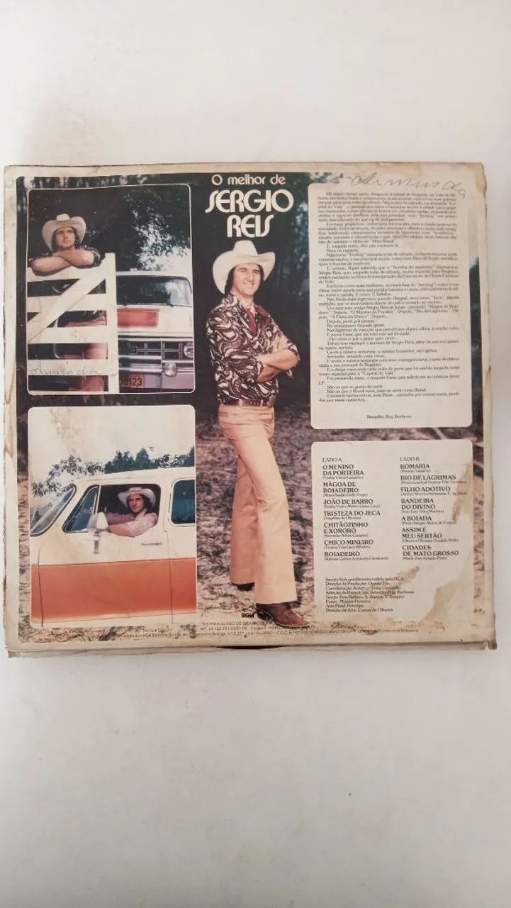 Lp o Melhor de Sergio reis - Foto 2