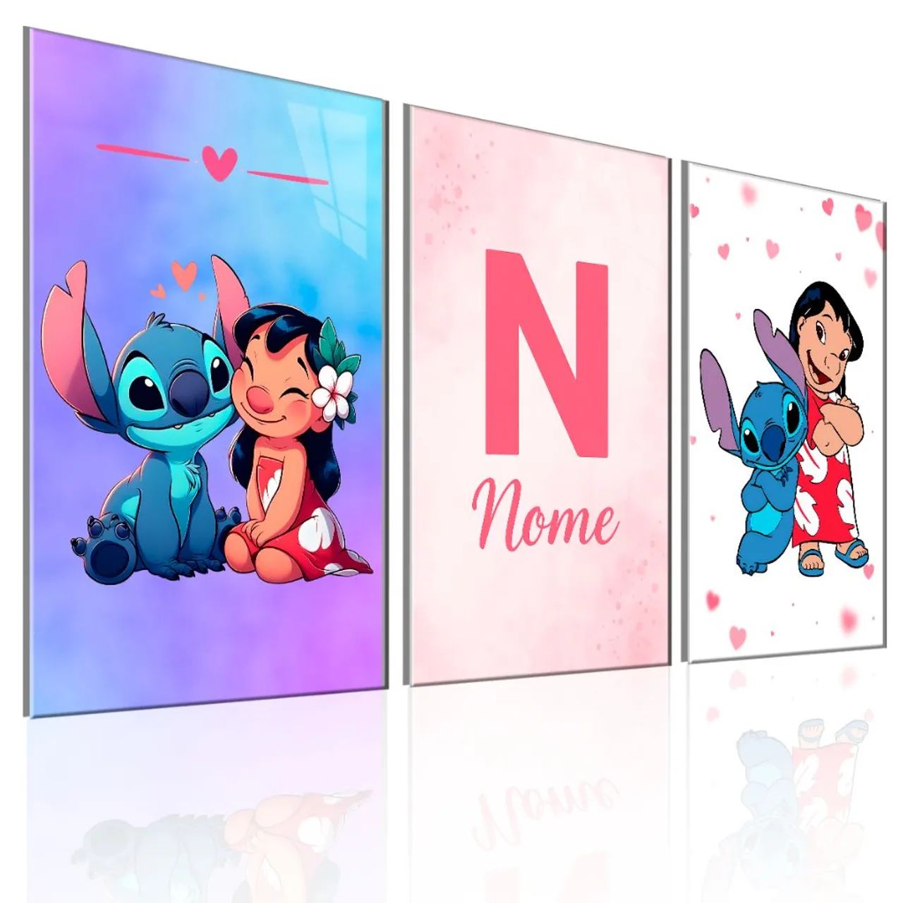 QUADRO QUARTO BEBÊ COM NOME PERSONALIZADO  - Foto 2