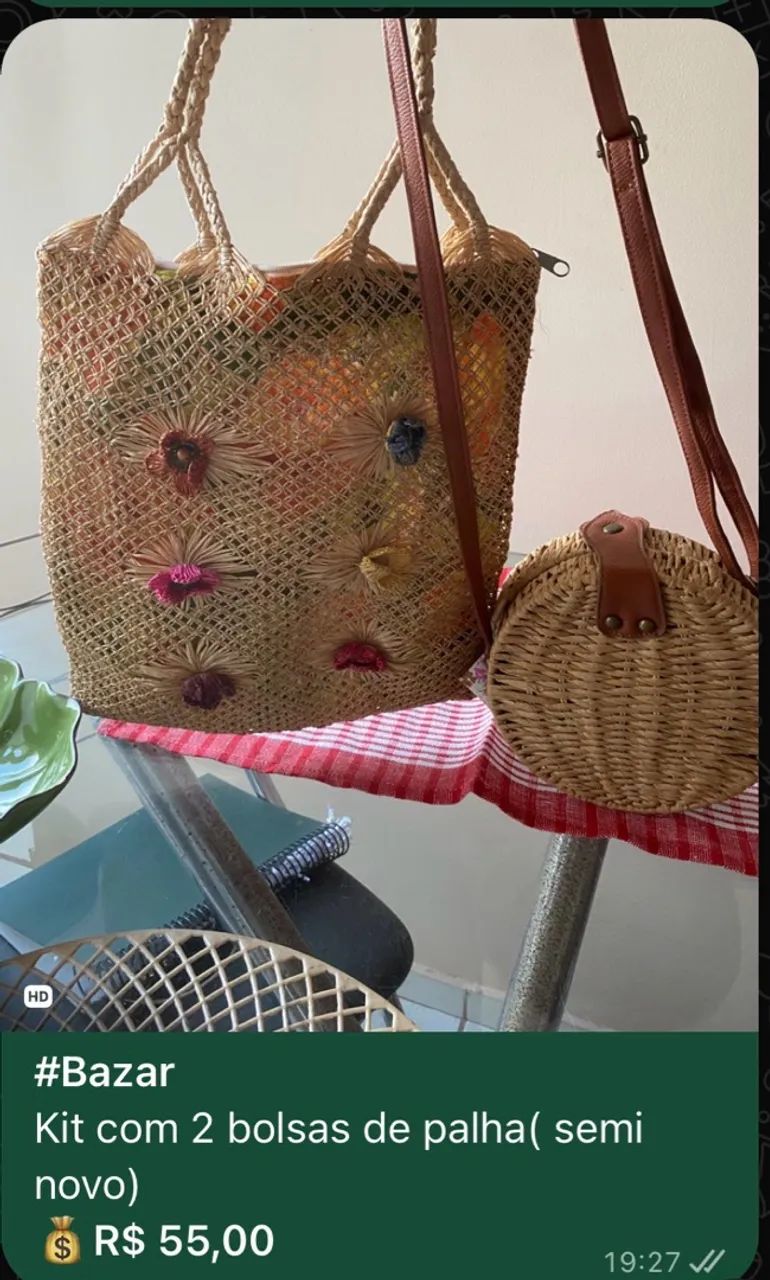 Desapego: vendo bolsas para diversos ocasiões - Foto 3