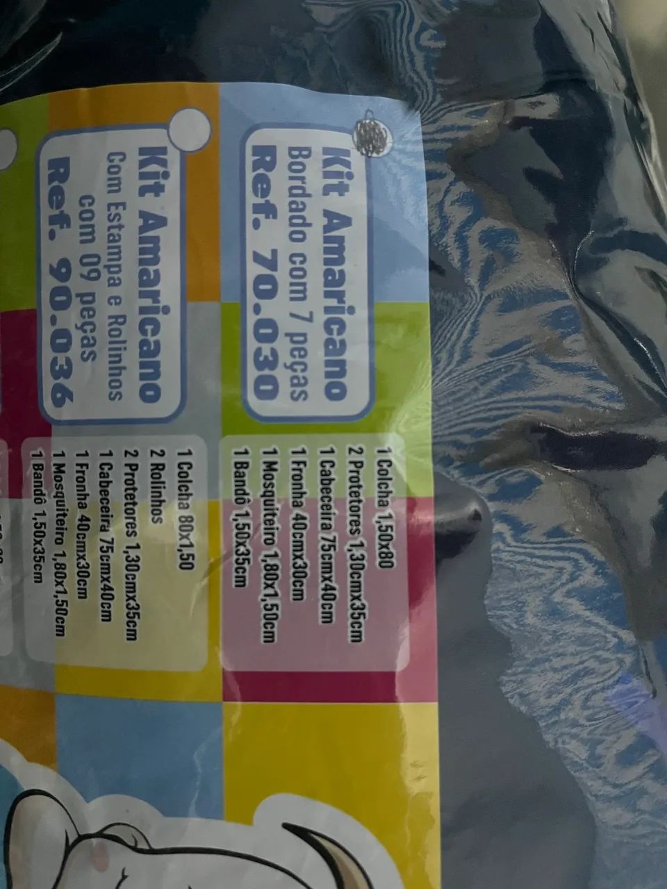 Kit berço para bebê Menino - Foto 3