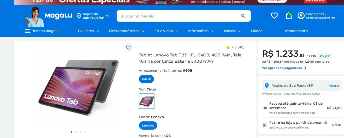 tablet lenovo - Foto 2