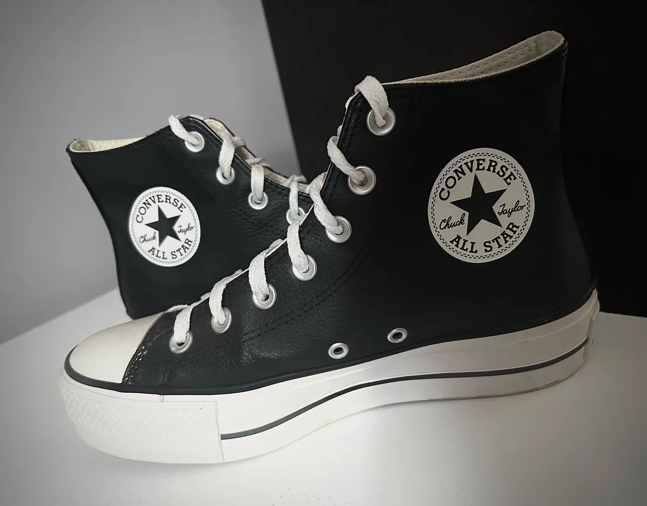 Tênis Converse All Star Plataforma Preto
