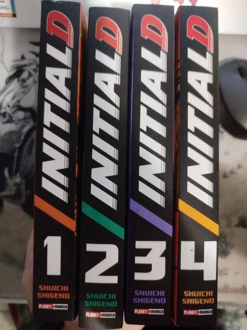 Initial D vol. 1-4