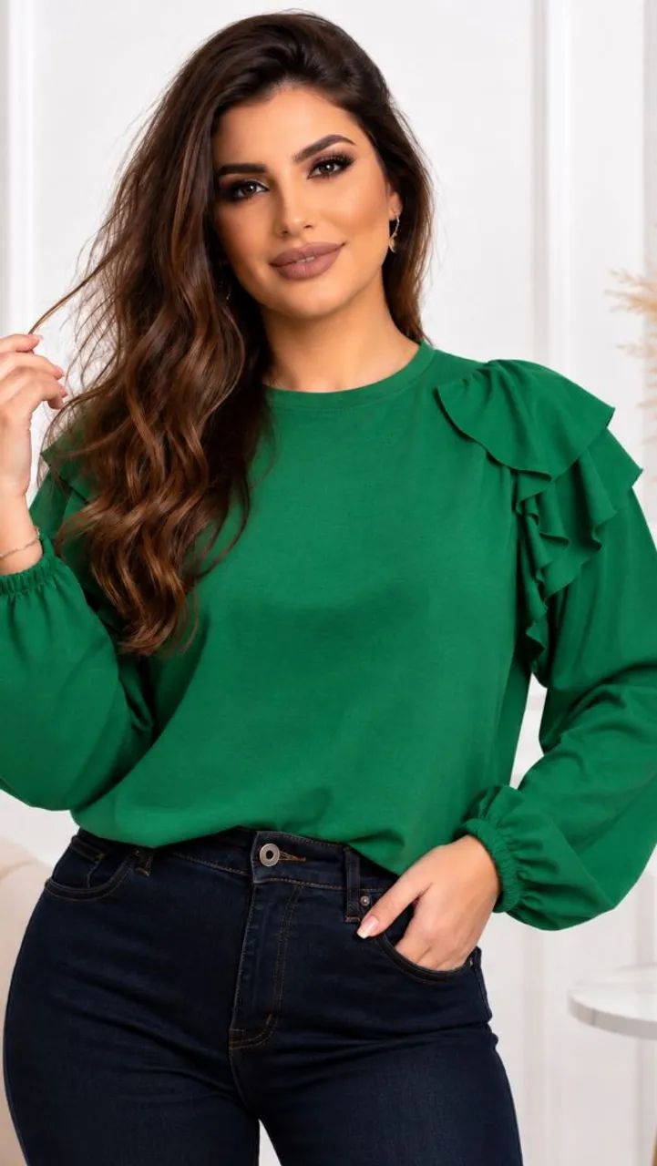Blusa feminina balone  - Foto 3