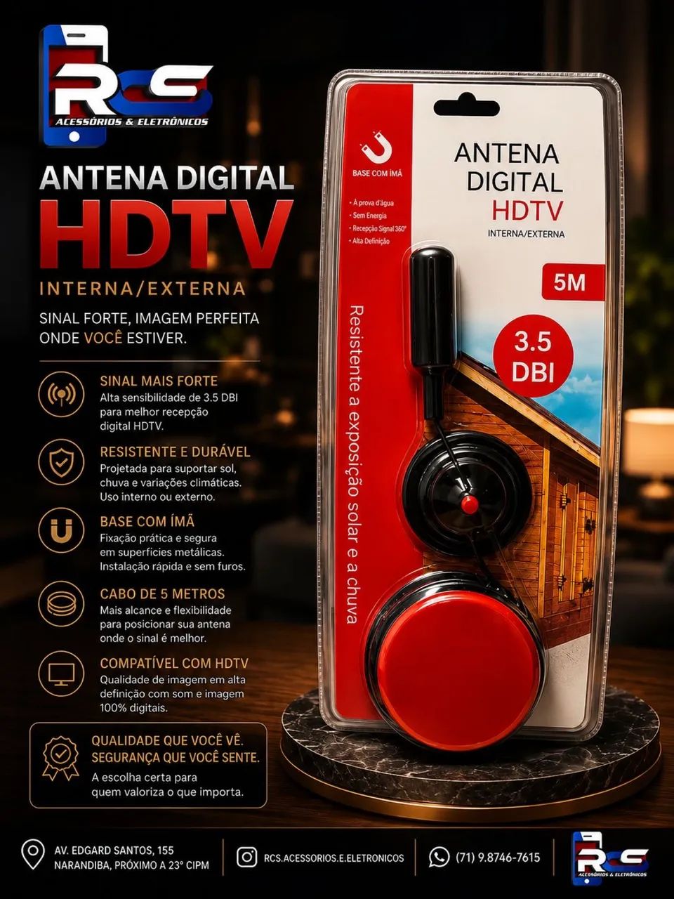 Antena Digital Interna