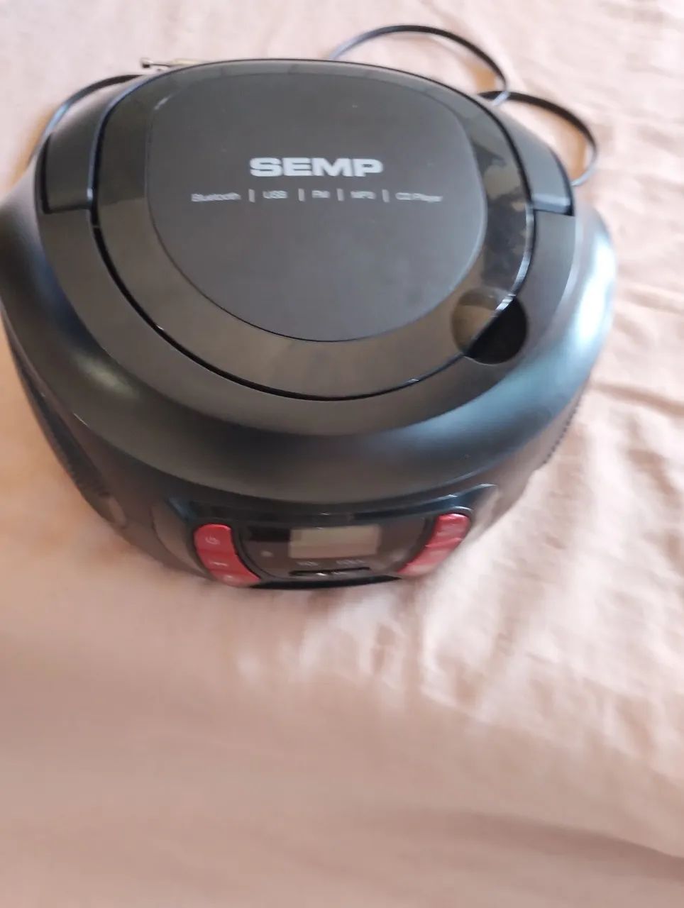 Rádio Portátil Semp com CD e Bluetooth. - Foto 2