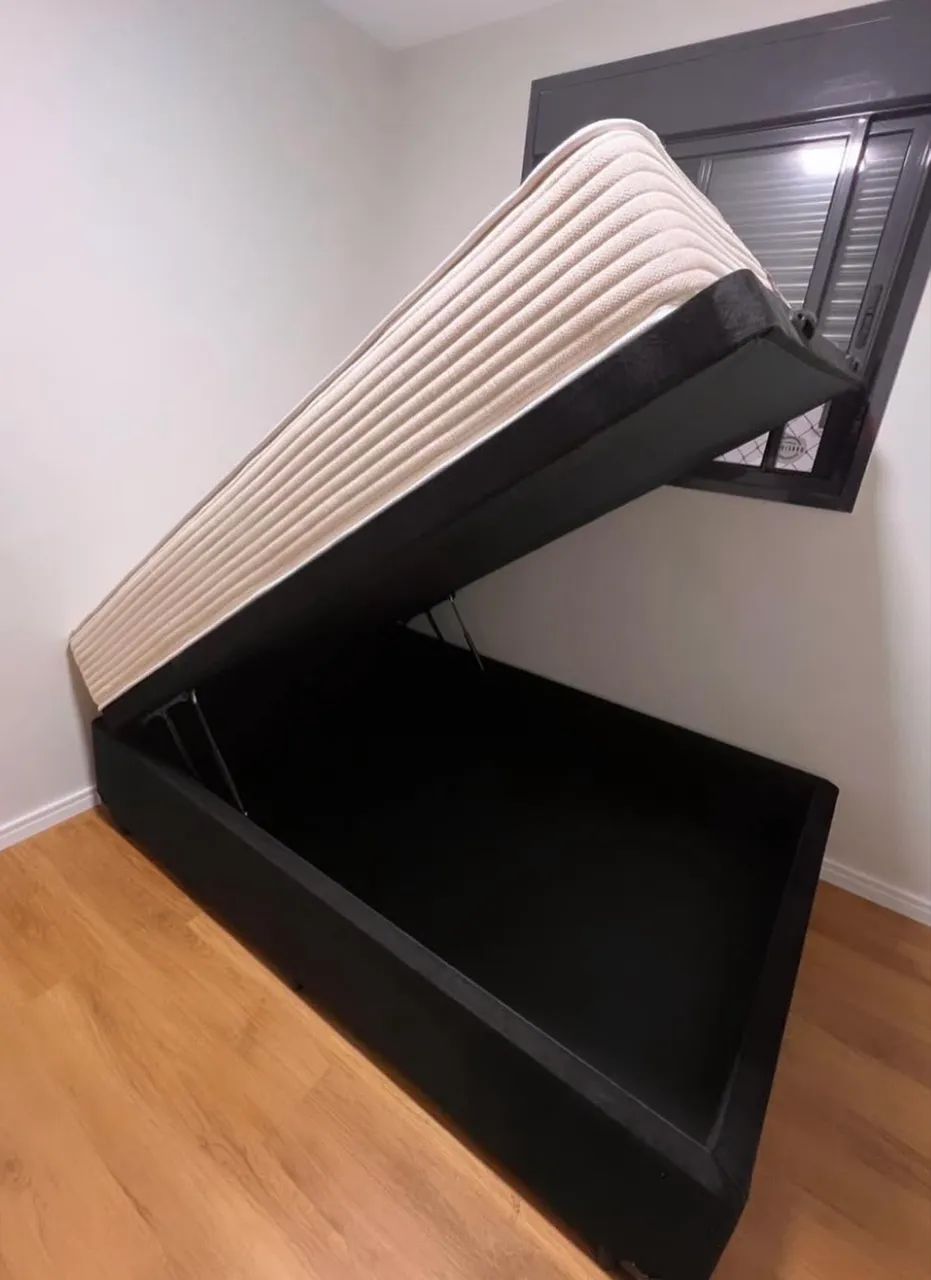 FÁBRICA DE BASE BOX BAÚ CAMAS SUPER RESISTENTE E COM PREÇOS DE LIQUIDAÇÃO  - Foto 4