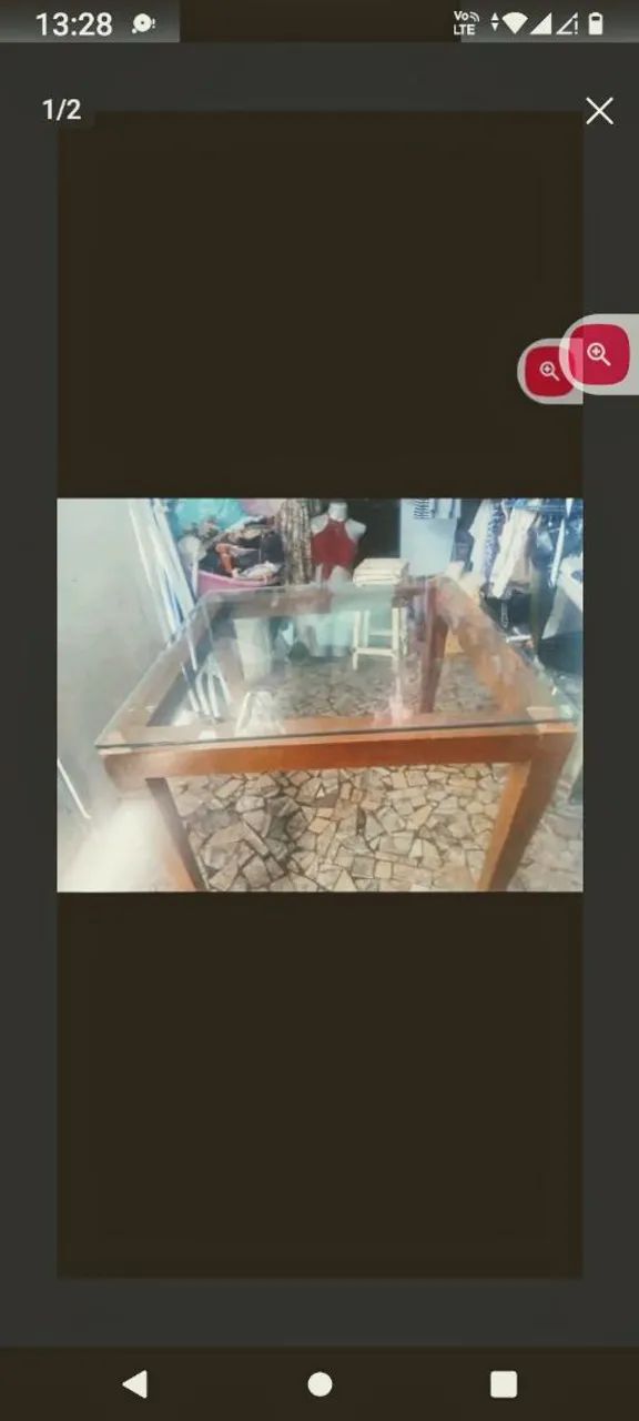 MESA DE JANTAR VIDRO$250