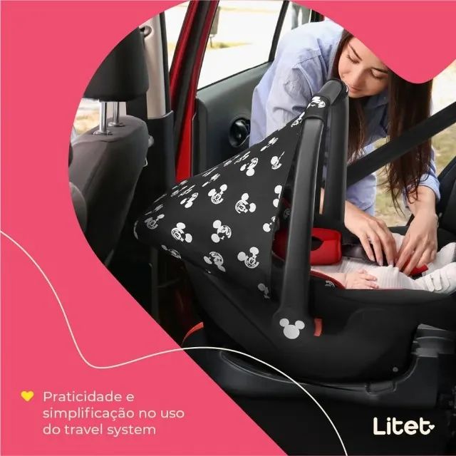 Base Isofix Para Bebês Conforto Litet - BB295 BB295 - Foto 3