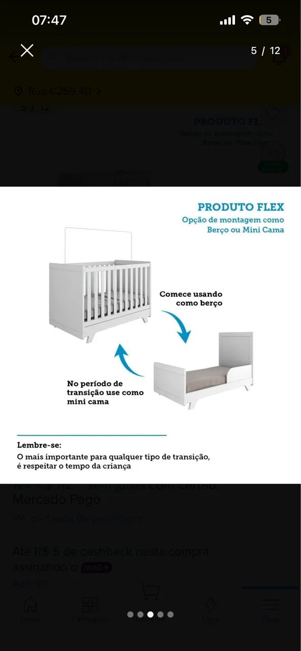 VENDO BERÇO NOVO NA CAIXA  - Foto 3
