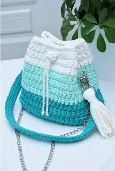 Bolsas em croche  - Foto 2