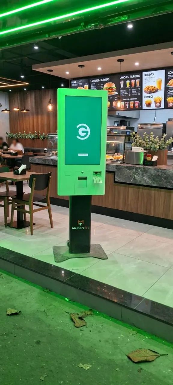 Totem com pedestal de autoatendimento e sistema android - Foto 3