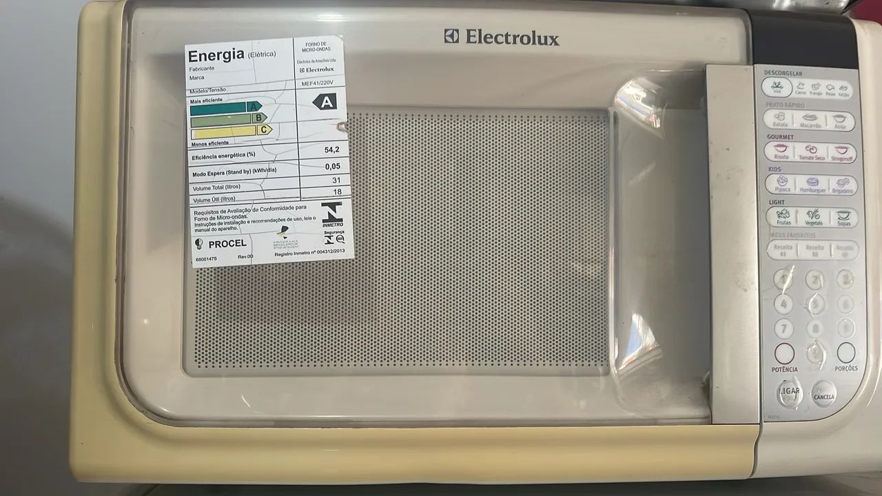 Microondas 30 litros Eletrolux 