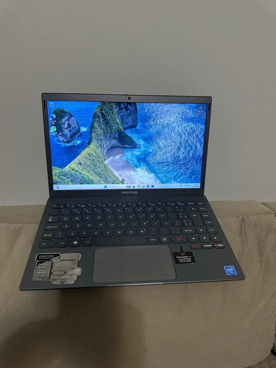 Notebook positivo impecável 
