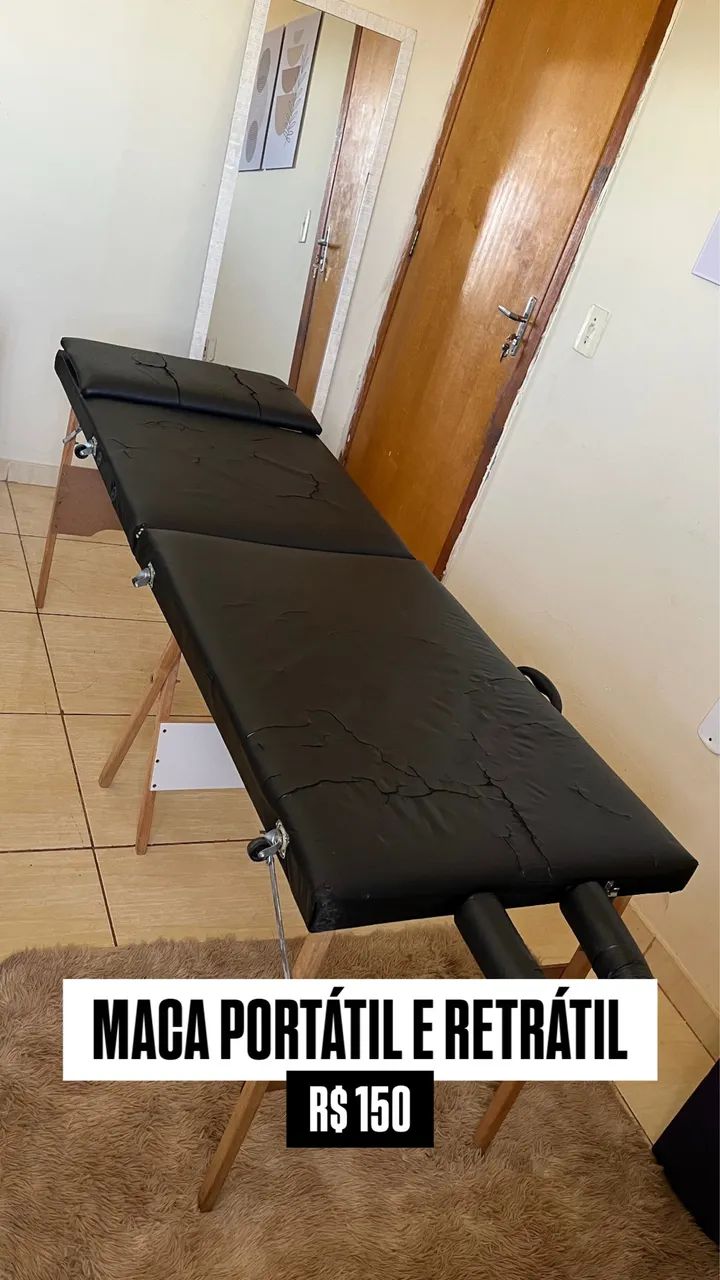 Maca retrátil e portátil 