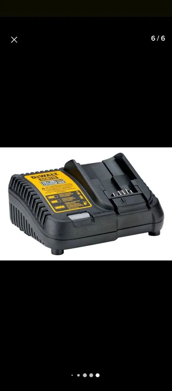 Chave impacto Dewalt 1/2 c carregador e bateria - Foto 2