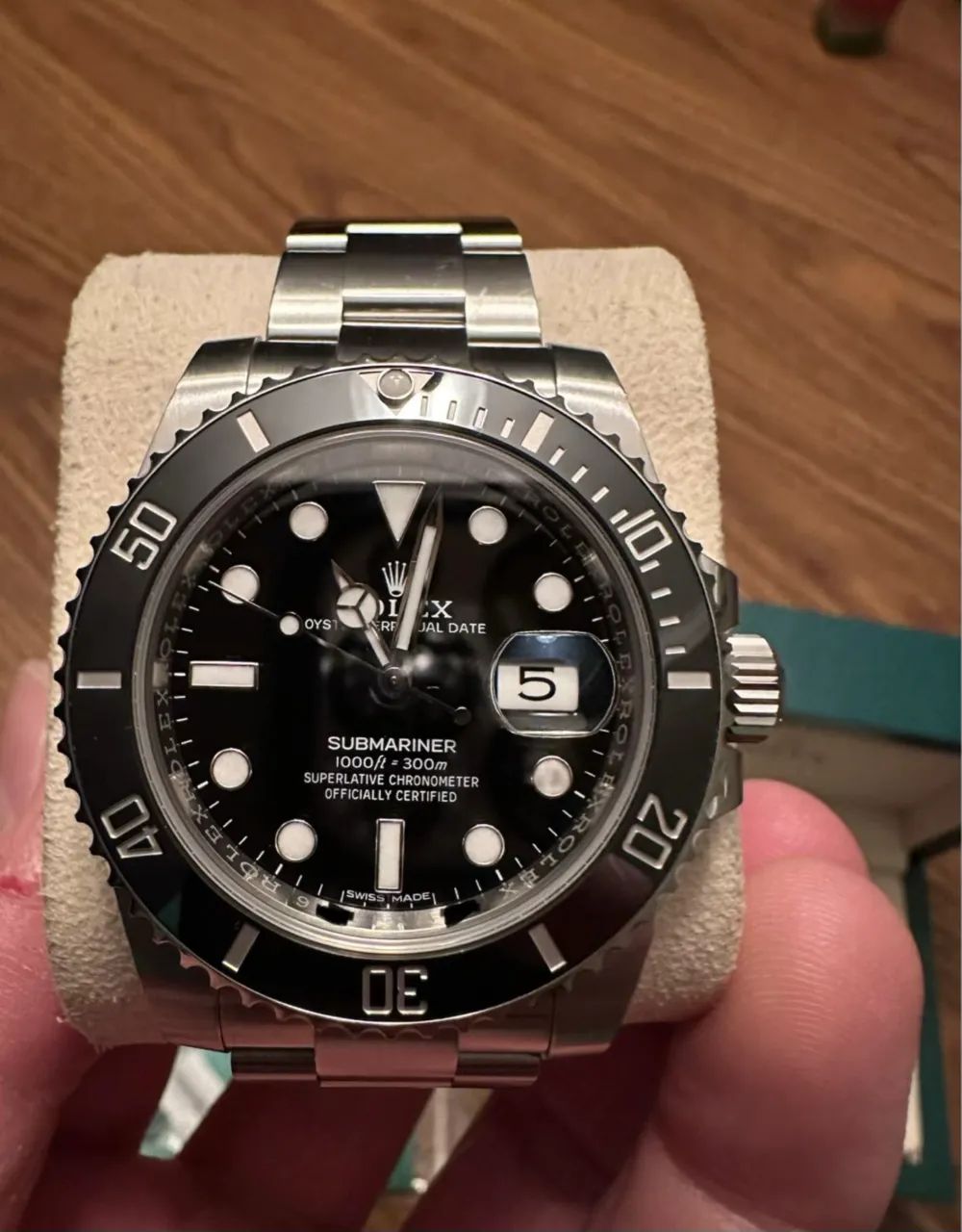 Rolex Submariner Date Preto Super Clone  - Foto 2