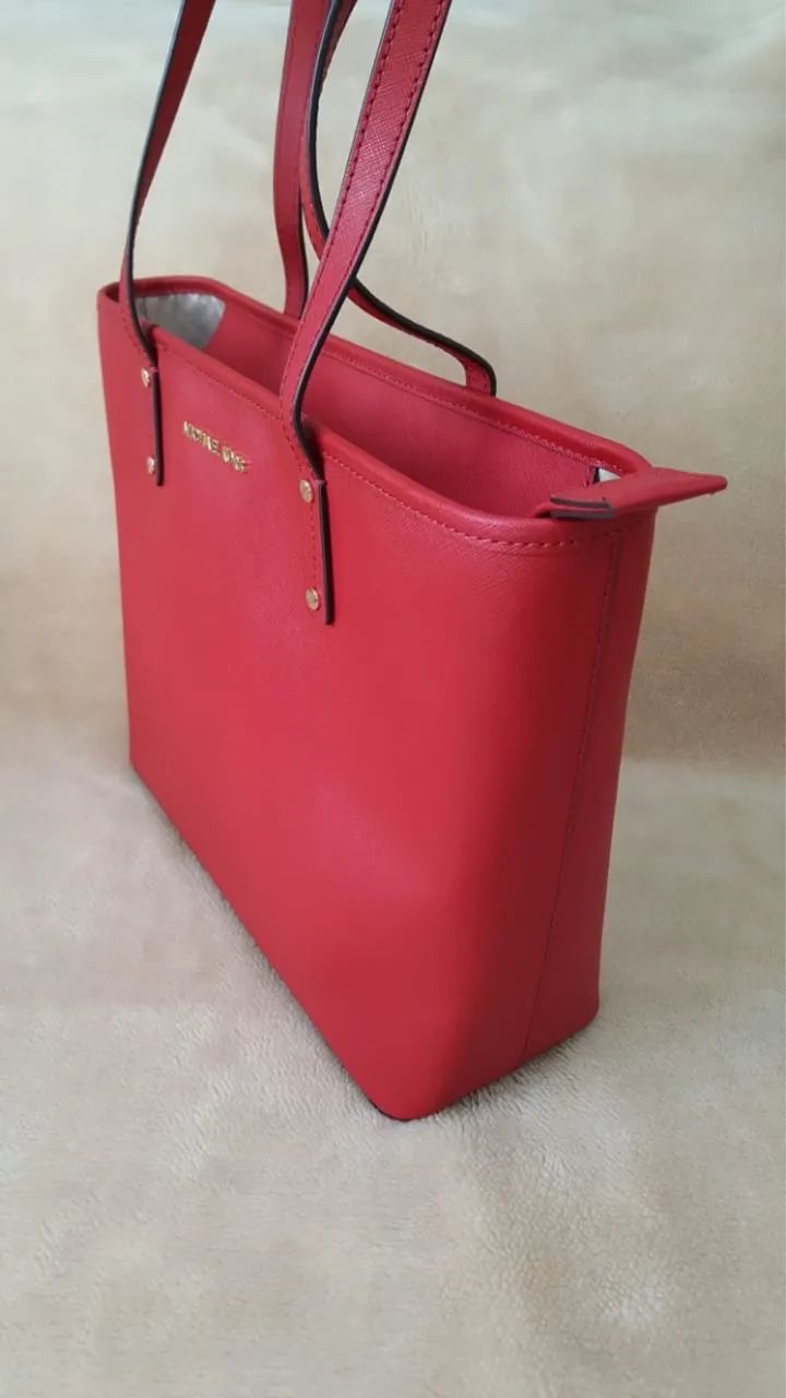 Bolsa Média Quadrada Michael Kors - Foto 4