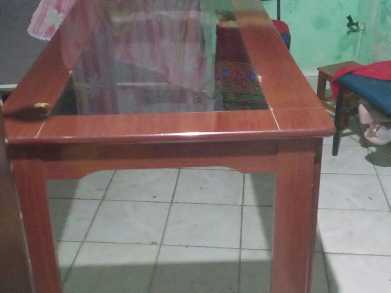 Mesa com vidro   - Foto 2