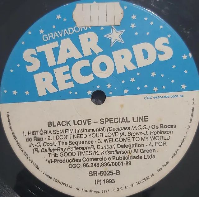 Disco de Vinil LP Mancha Black Love Special Line - Foto 3