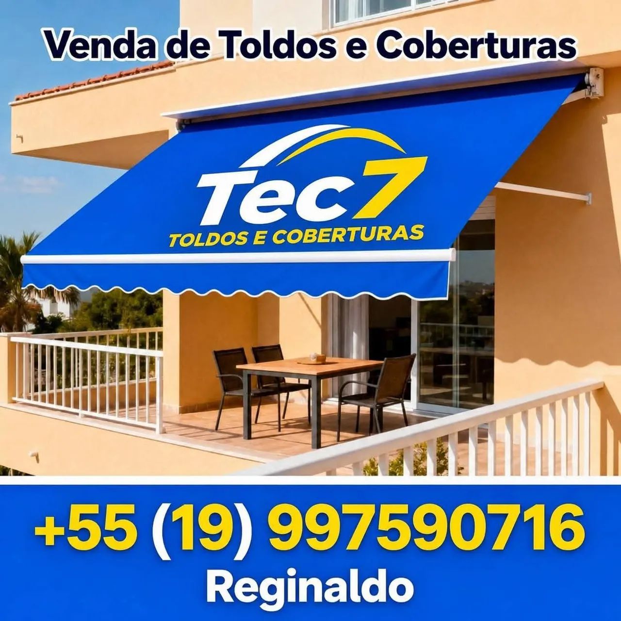 Toldos e Coberturas, Policarbonato, Telhas Sanduíche, Sombrite, Articulável, Automático... - Foto 3