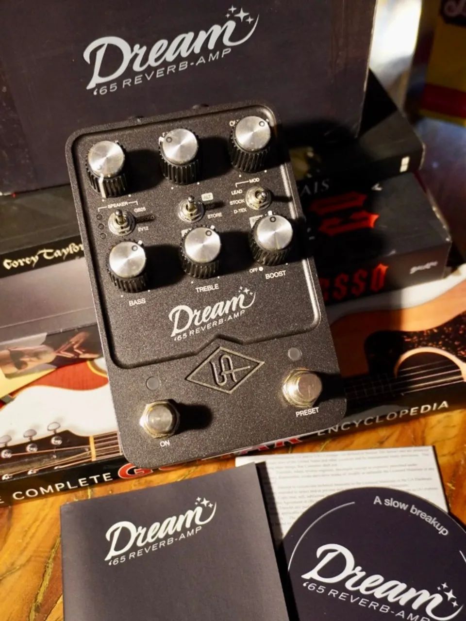 Pedal UAFX Dream '65 Reverb-Amp - Instrumentos musicais - Centro
