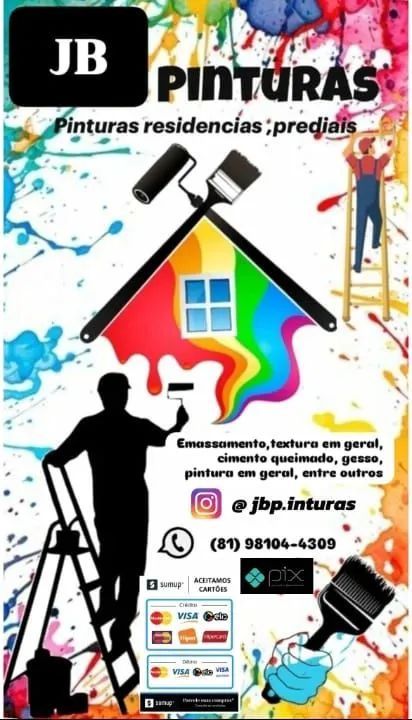 Sou pintor profissional trabalho com todo tipo de pintura 