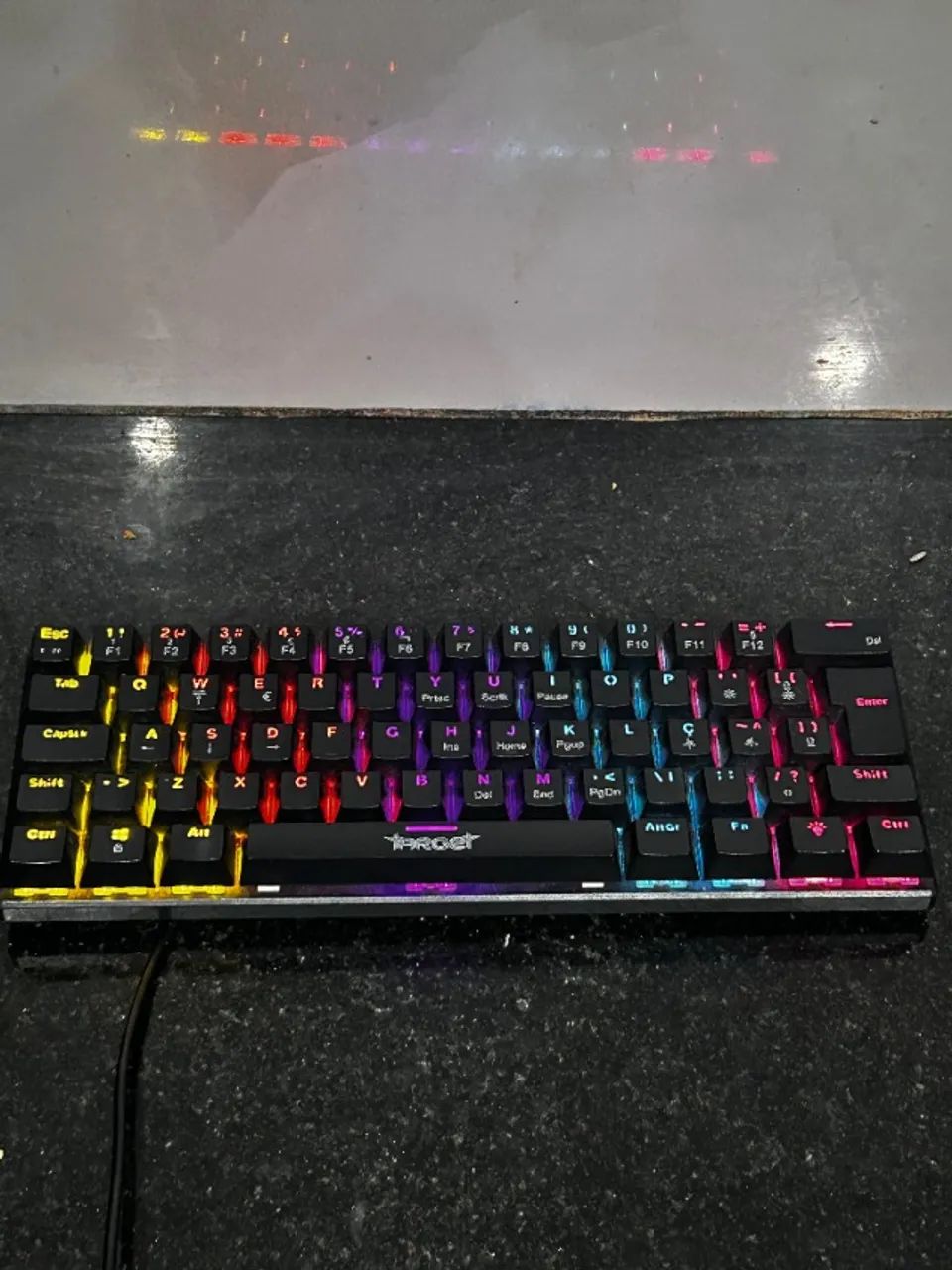 TECLADO GAMER MECÂNICO- ARGET - Foto 3