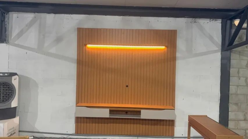 Painel Ripado com LEd 2,23cm - Foto 3