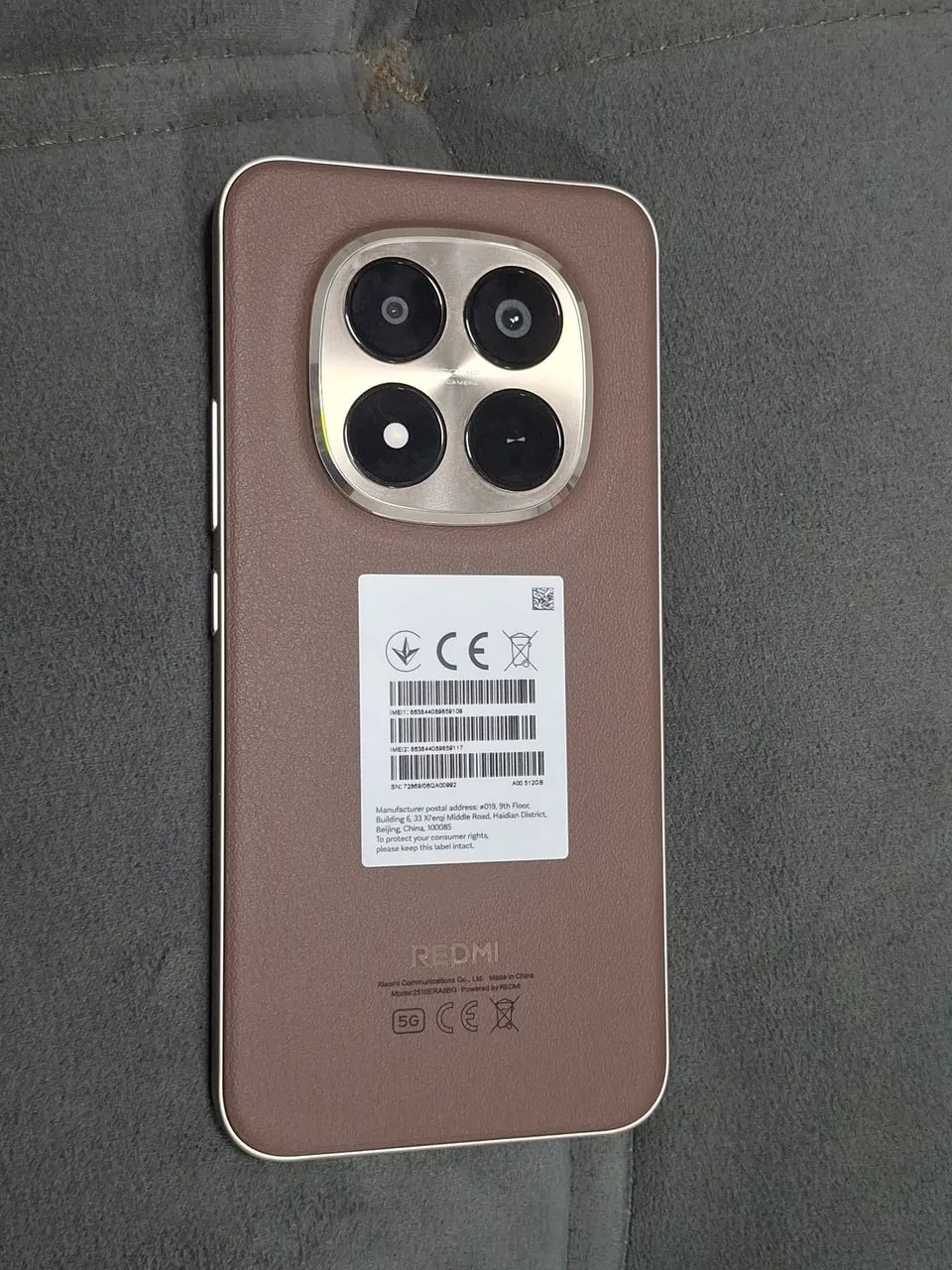 Xiaomi Redmi Note 15 pro plus (Cor Marrom( - Foto 3