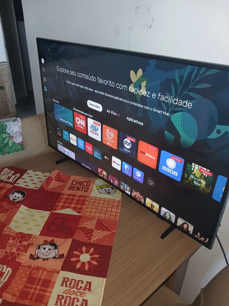 vendo TV 43 polegada smart 3 meses de uso - Foto 3