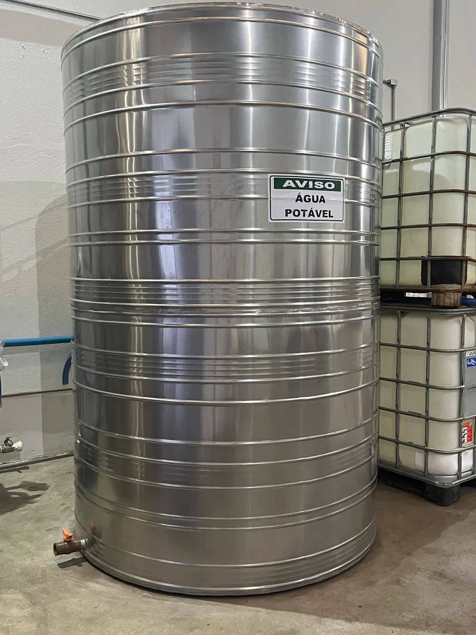 Tanque de aço inox 5 mil litros 