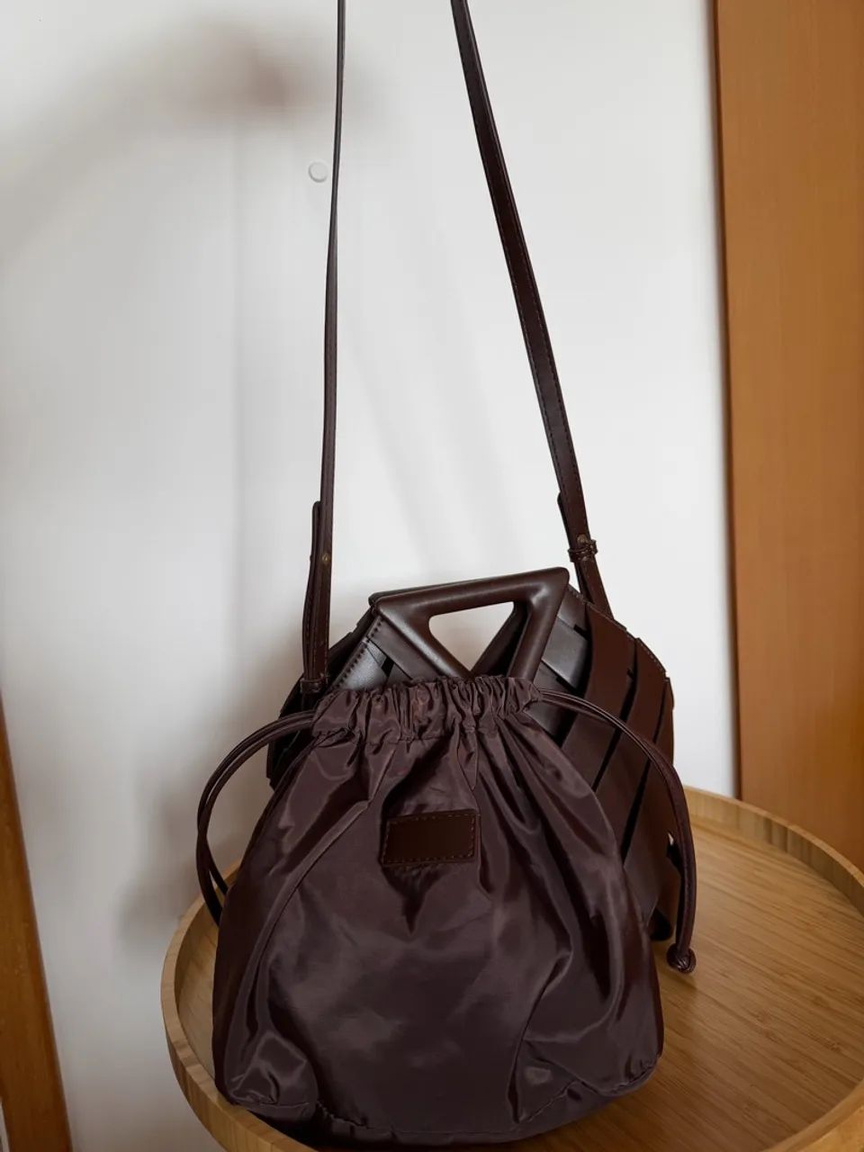 Bolsa marrom  - Foto 4