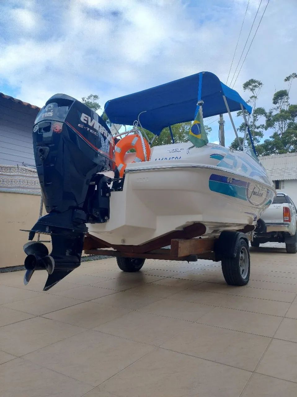 Lancha focker...19 pés. Barbada - Foto 5