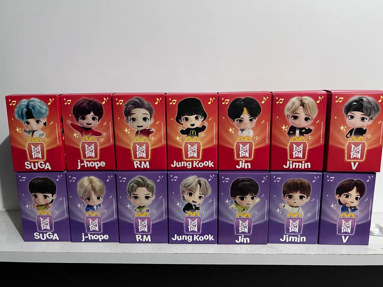 Coleção completa BTS McDonald?s  - Foto 3