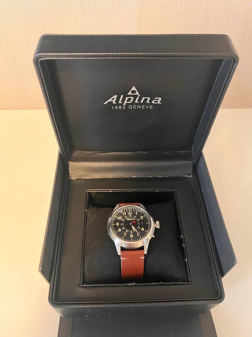 Relógio Alpina Startimer Pilot Heritage Automático Edição Limitada 