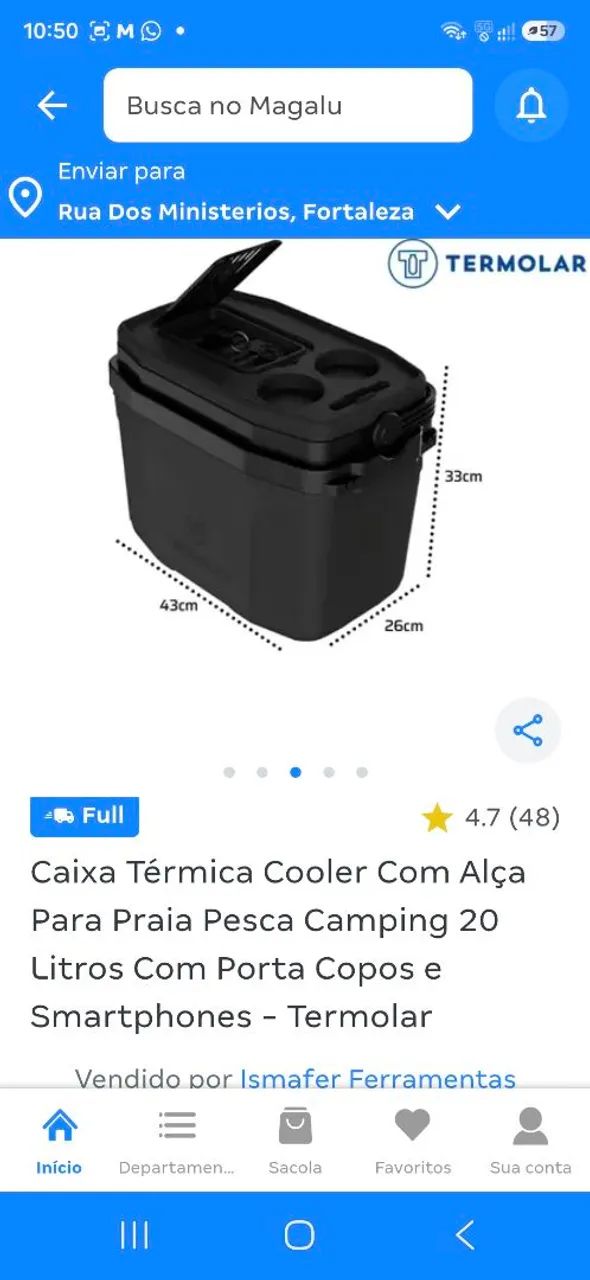 Caixa termica cooler - Foto 3