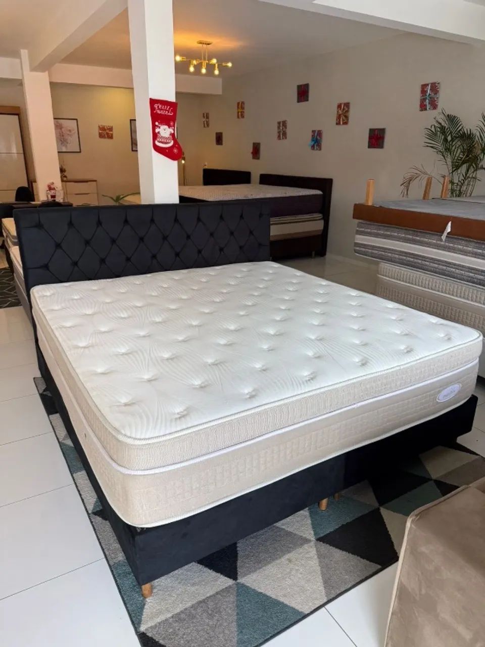 Cama KING MAXFLEX SEMINOVA TOP - Entrego!  - Foto 2