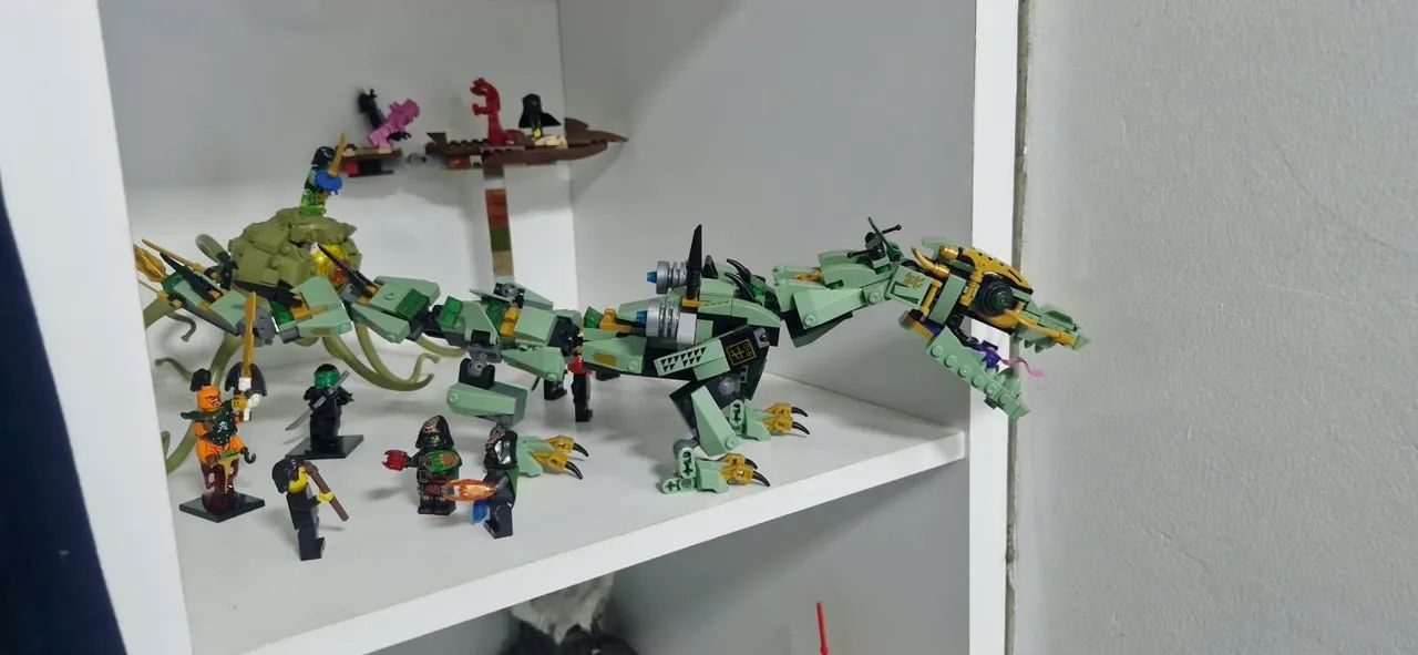 Réplica idêntica do set Dragão verde do Lloyd (70612) - Foto 3