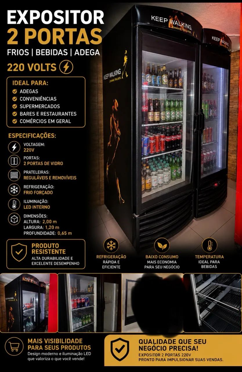 Freezer, balcão caixa vitrine